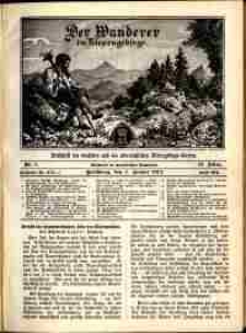 Der Wanderer im Riesengebirge, 1914, nr 1