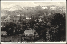 Sommerfrische Kiesewald, 640 m &uuml;. M., mit den Schneegruben [Dokument ikonograficzny]