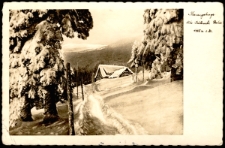 Riesengebirge. Alte Schlesische Baude 1168 m ü. M. [Dokument ikonograficzny]