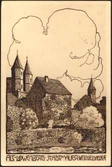 Alt Löwenberg. Stadtmauer Weichselhaüser [Dokument ikonograficzny]