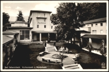 Bad Schwarzbach. Kurhauspark u. Wandelhalle [Dokument ikonograficzny]