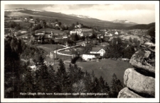 Hain i. Rsgb. Blick vom Katzenstein nach dem Gebirgskamm [Dokument ikonograficzny]
