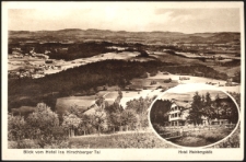 Blick vom Hotel ins Hirschberger Tal [Dokument ikonograficzny]
