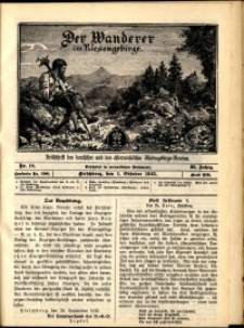 Der Wanderer im Riesengebirge, 1915, nr 10
