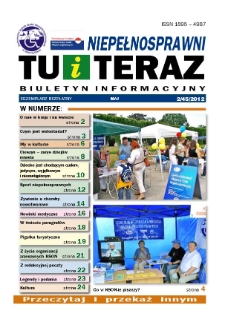 Niepełnosprawni Tu i Teraz : biuletyn informacyjny, 2012, nr 2 (45)