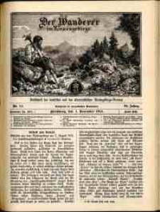 Der Wanderer im Riesengebirge, 1914, nr 11
