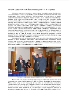 XIII Zlot Oddziałów i Kół Środowiskowych PTTK w Karpaczu [Dokument elektroniczny]