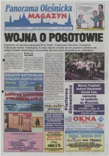 Panorama Oleśnicka: tygodnik Ziemi Oleśnickiej, 2001, nr 9 (571)
