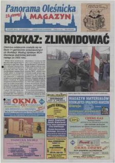 Panorama Oleśnicka: tygodnik Ziemi Oleśnickiej, 2001, nr 23 (585)