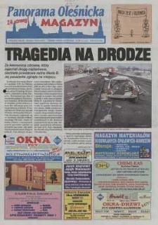 Panorama Oleśnicka: tygodnik Ziemi Oleśnickiej, 2001, nr 25 (587)