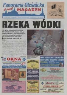 Panorama Oleśnicka: tygodnik Ziemi Oleśnickiej, 2001, nr 27 (589)