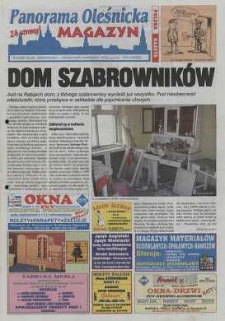 Panorama Oleśnicka: tygodnik Ziemi Oleśnickiej, 2001, nr 31 (593)