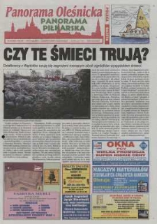 Panorama Oleśnicka: tygodnik Ziemi Oleśnickiej, 2001, nr 38 (600)