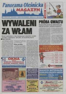 Panorama Oleśnicka: tygodnik Ziemi Oleśnickiej, 2001, nr 41 (603)