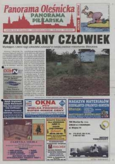 Panorama Oleśnicka: tygodnik Ziemi Oleśnickiej, 2001, nr 48 (610)