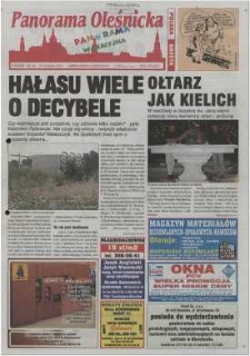 Panorama Oleśnicka: tygodnik Ziemi Oleśnickiej, 2001, nr 66 (628)