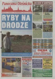 Panorama Oleśnicka: tygodnik Ziemi Oleśnickiej, 2001, nr 80 (642)