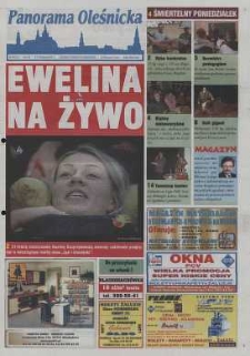 Panorama Oleśnicka: tygodnik Ziemi Oleśnickiej, 2001, nr 89 (651)