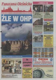 Panorama Oleśnicka: tygodnik Ziemi Oleśnickiej, 2001, nr 90 (652)