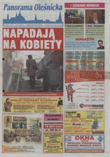 Panorama Oleśnicka: tygodnik Ziemi Oleśnickiej, 2001, nr 97 (659)