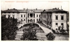 Warmbrunn (Riesengebirge). St. Hedwigs-Krankenhaus. [Dokument ikonograficzny]