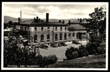 Hirschberg i. Rsgb. Hauptbahnhof [Dokument ikonograficzny]