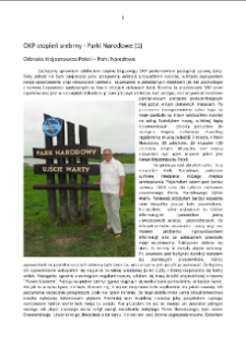 Odznaka Krajoznawcza Polski – Parki Narodowe (1) [Dokument elektroniczny]