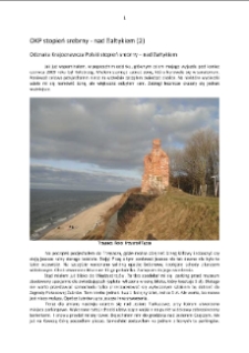 Odznaka Krajoznawcza Polski stopień srebrny - nad Bałtykiem (2) [Dokument elektroniczny]