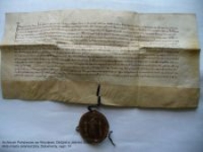 Dokument księcia Bolka potwierdzający sprzedaż dziedzicznego wójtostwa w Jeleniej Górze