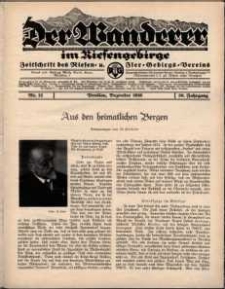 Der Wanderer im Riesengebirge, 1938, nr 12