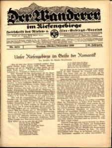 Der Wanderer im Riesengebirge, 1939, nr 10-11
