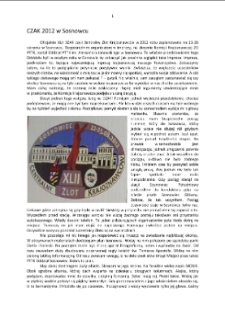 CZAK 2012 w Sosnowcu [Dokument elektroniczny]
