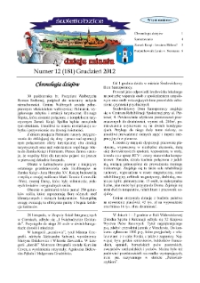 Świebodzice - Dzieje Miasta, 2012, nr 12 (181) [Dokument elektroniczny]