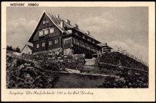 Isergebirge. Die Heufuderbaude 1107 m bei Bad Flinsberg [Dokument ikonograficzny]