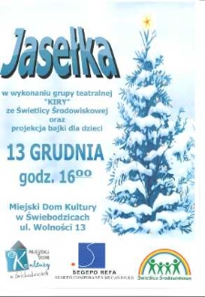 Jasełka w wykonaniu grupy teatrlanej "Kiry"
