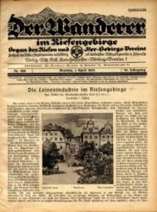 Der Wanderer im Riesengebirge, 1924, nr 4