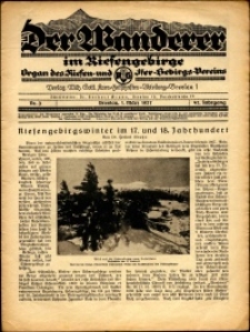 Der Wanderer im Riesengebirge, 1927, nr 3