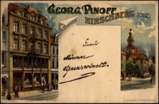 Georg Pinoff. Hirschberg Schles. [Dokument ikonograficzny]