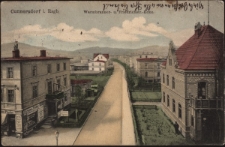Cunnersdorf i. Rsgb. Warmbrunner- u. Friedrichstr.-Ecke. [Dokument ikonograficzny]