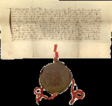 Dokument księcia Henryka Jaworskiego dotyczący sprzedaży lasu między Piechowicami a Sobieszowem