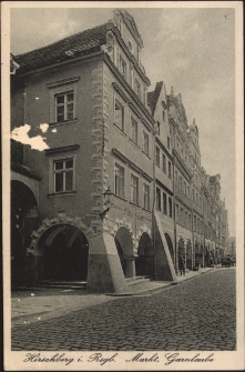 Hirschberg i. Rsgb. Markt, Garnlaube [Dokument ikonograficzny]