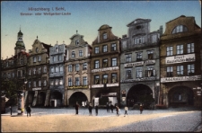 Hirschberg i. Schl. Stricker- oder Weissgerber-Laube [Dokument ikonograficzny]