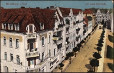 Hirschberg i. Schl. Die kleine Post-Strasse [Dokument ikonograficzny]